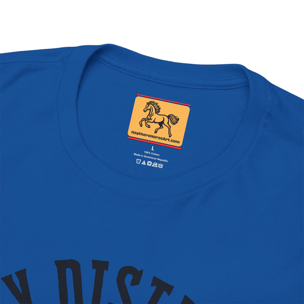 "Easily Distracted by Ponies" Equestrian T-Shirt | Funny Horse Lover Tee