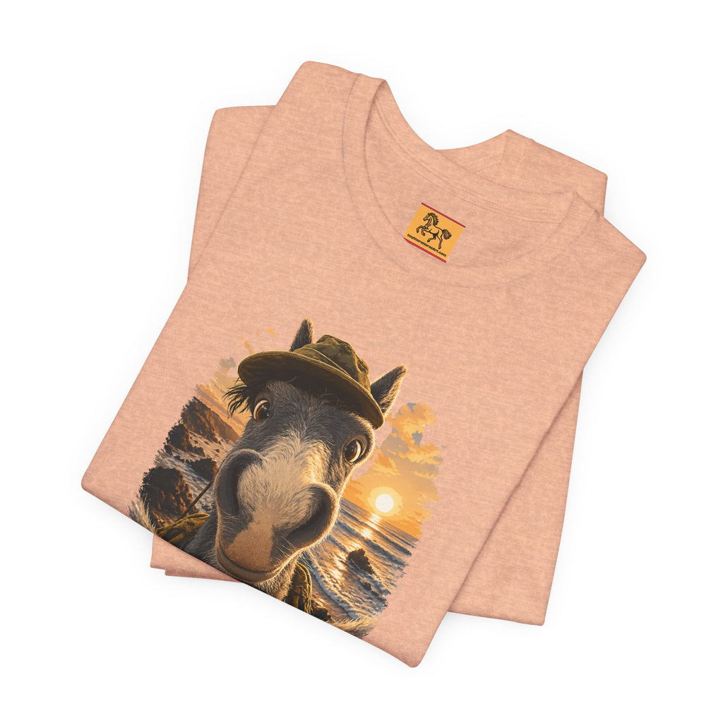 Beach Day Horse T-Shirt | "Hay There, Beach Day" Funny Graphic Tee