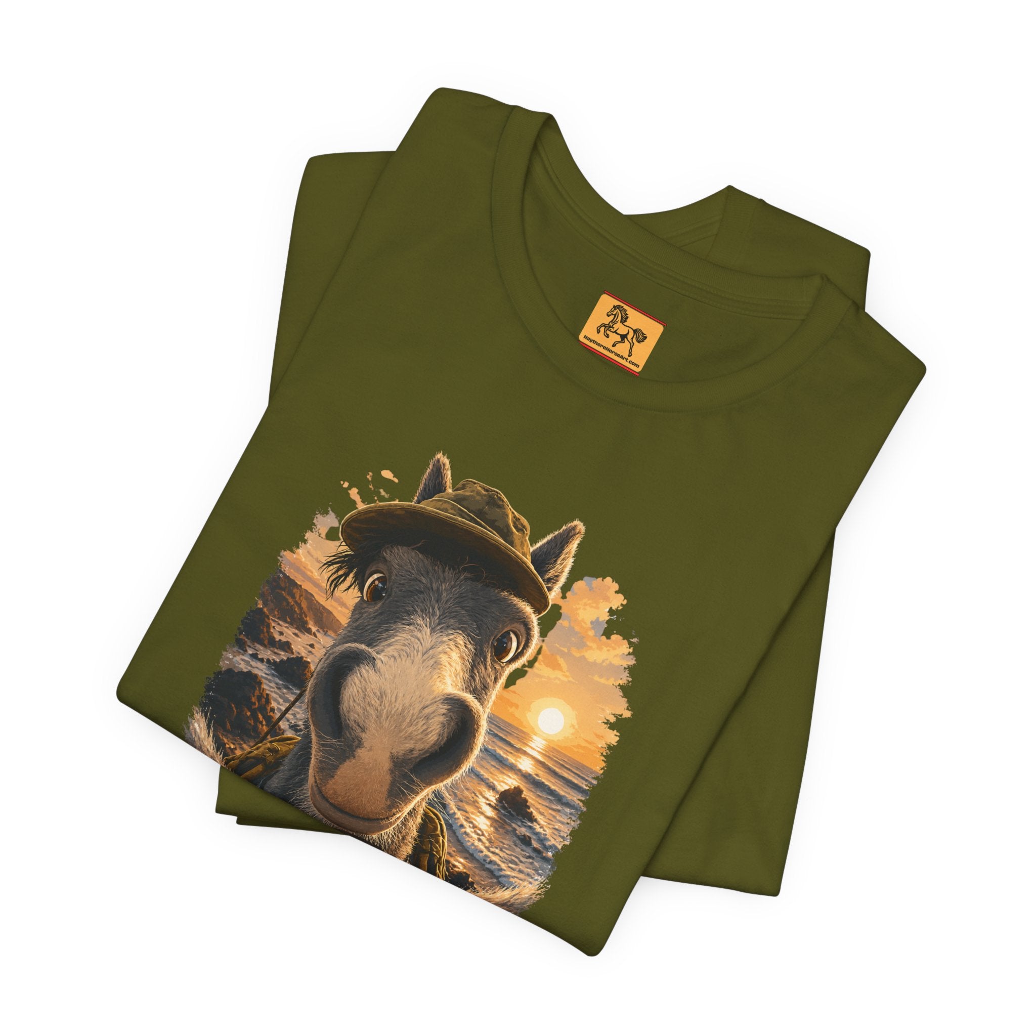 Beach Day Horse T-Shirt | "Hay There, Beach Day" Funny Graphic Tee