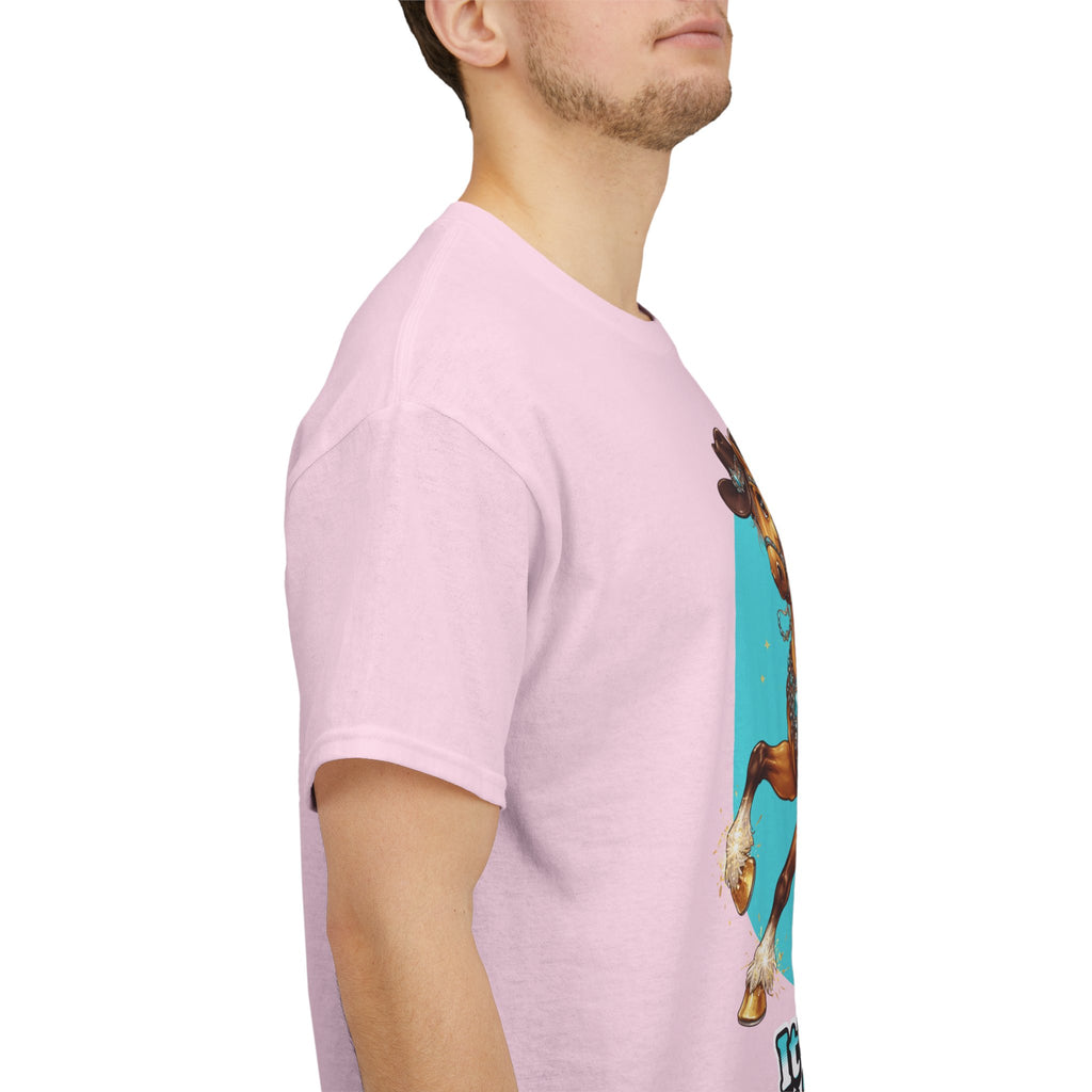 "It's Show Time!" Equestrian T-Shirt | Large Logo Horse Fun Graphic Tee