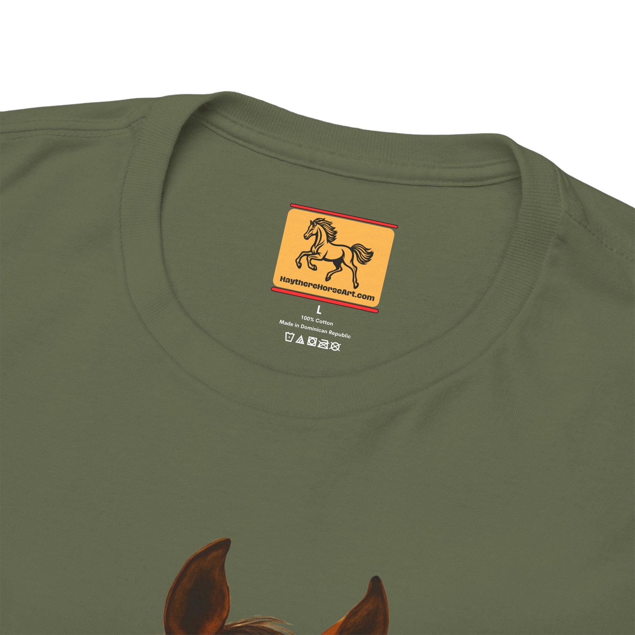 "Life with Horses Isn't Always Picture Perfect" Graphic Tee | Funny Equestrian T-Shirt