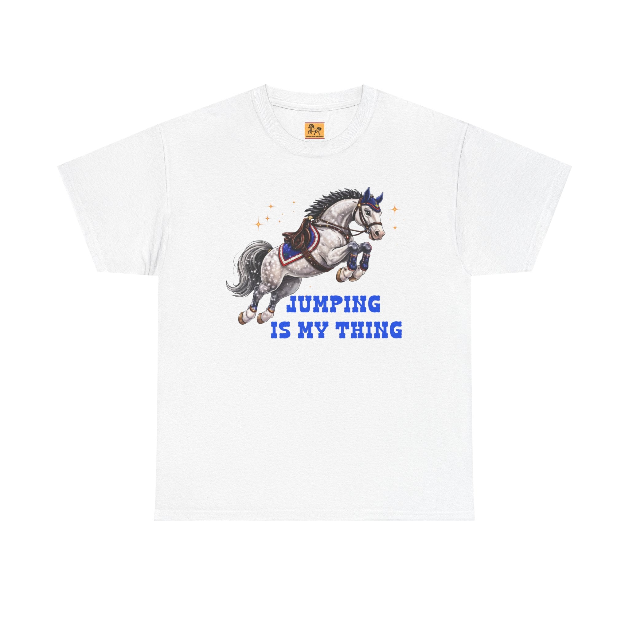 Jumping Is My Thing Equestrian Show Jumping T-Shirt Horse Pony ShowJump Graphic Tee