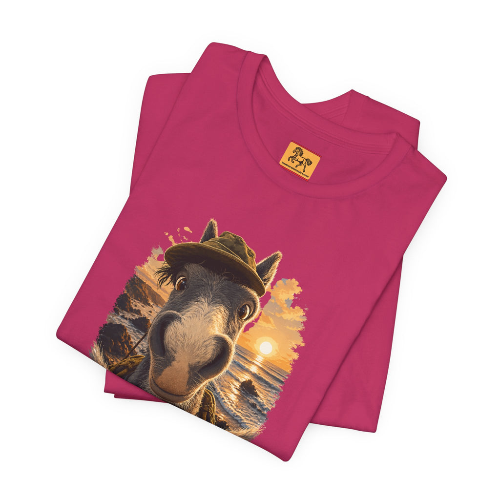 Beach Day Horse T-Shirt | "Hay There, Beach Day" Funny Graphic Tee