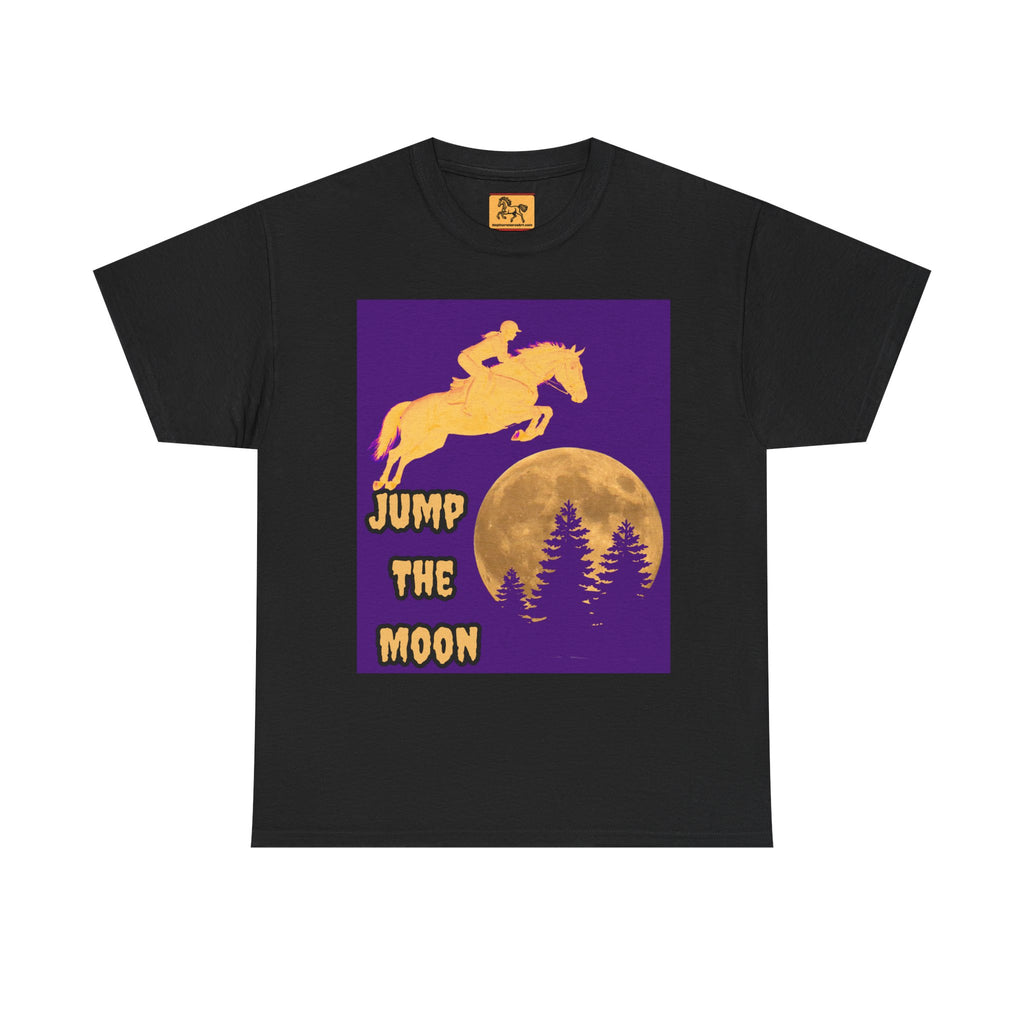 "Jump the Moon" Equestrian themed T shirt
