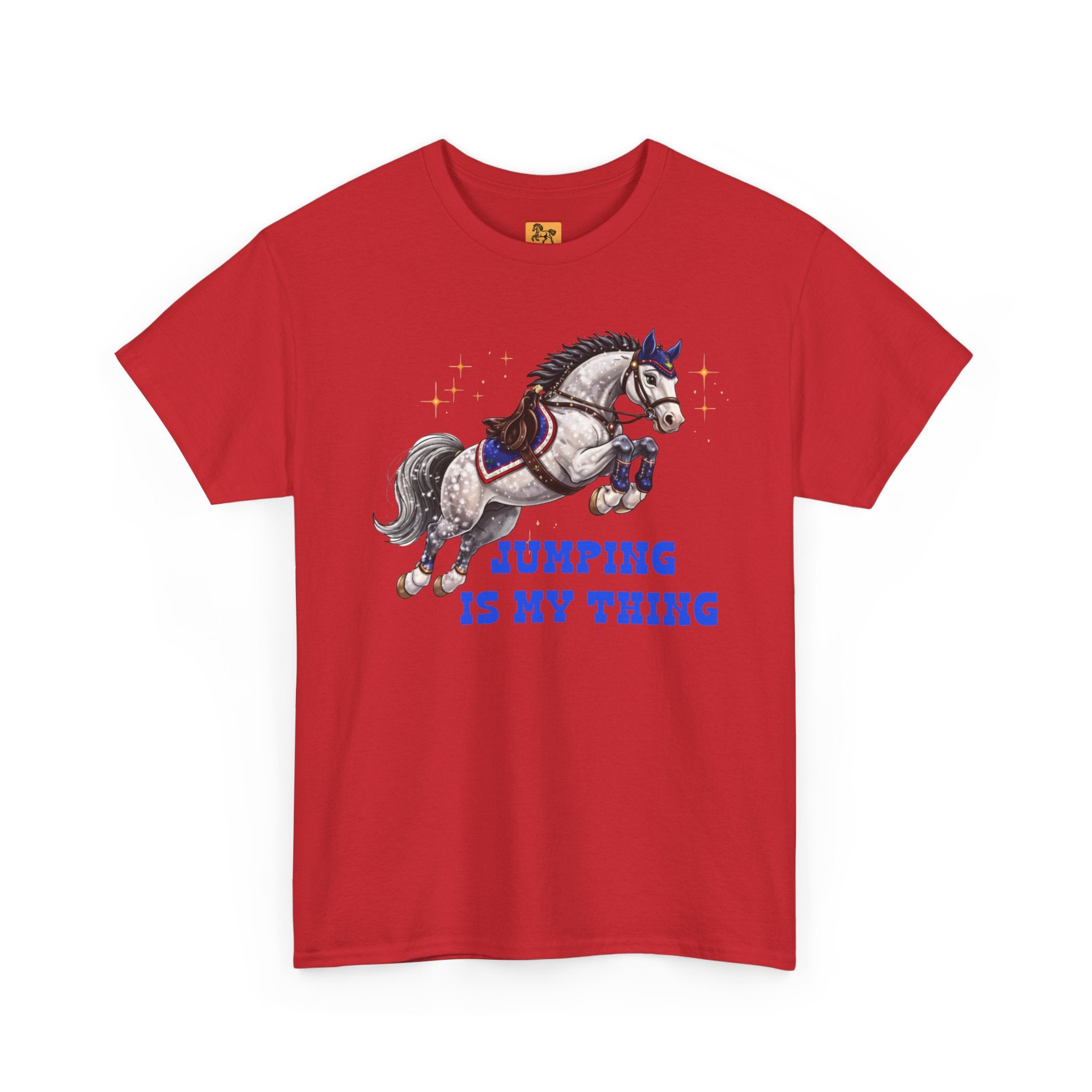 Jumping Is My Thing Equestrian Show Jumping T-Shirt Horse Pony ShowJump Graphic Tee