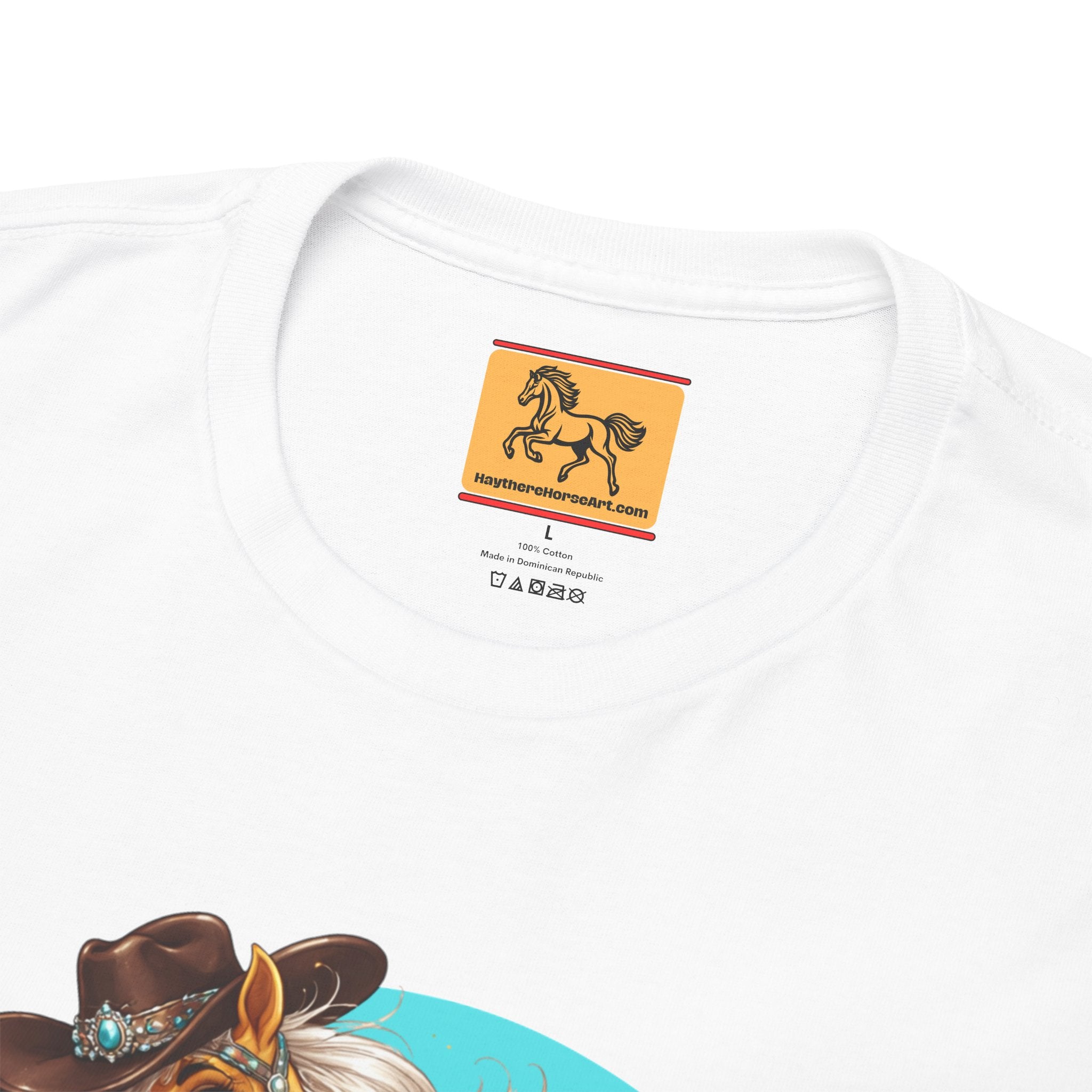 "It's Show Time!" Equestrian T-Shirt | Large Logo Horse Fun Graphic Tee