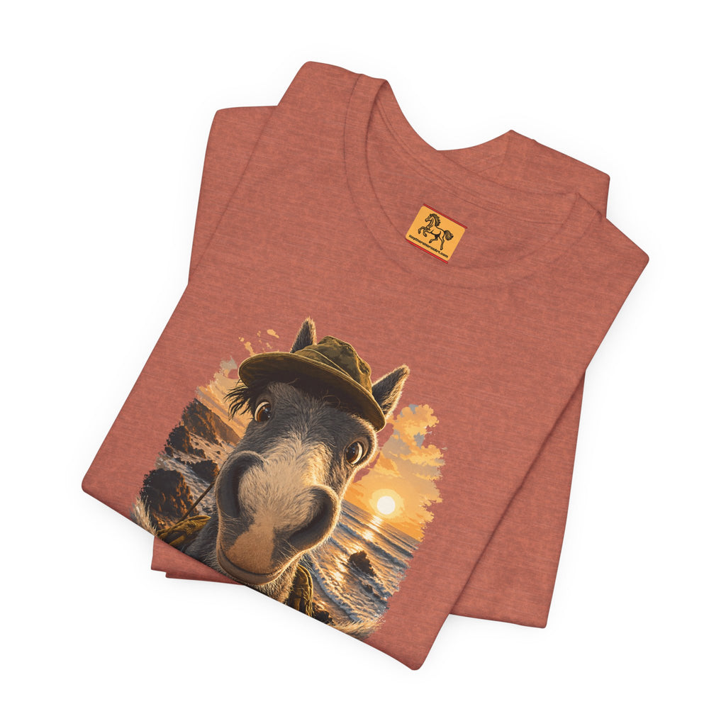 Beach Day Horse T-Shirt | "Hay There, Beach Day" Funny Graphic Tee