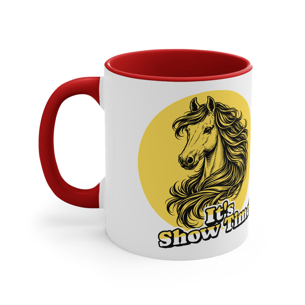 "It's Show Time!" Equestrian Themed Mug