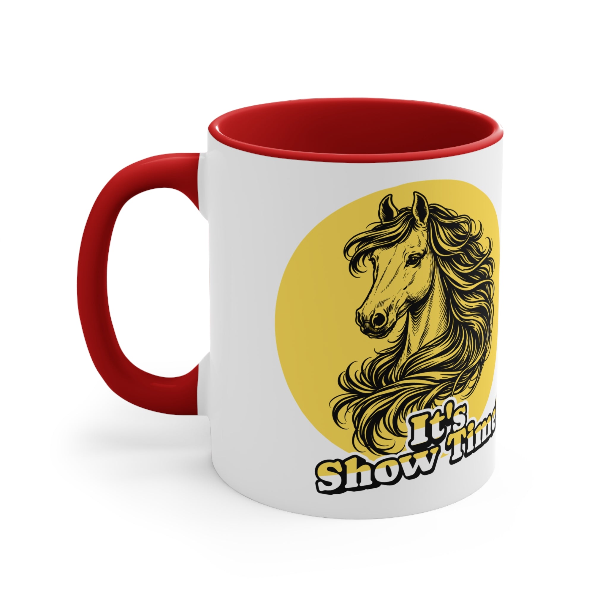 "It's Show Time!" Equestrian Themed Mug