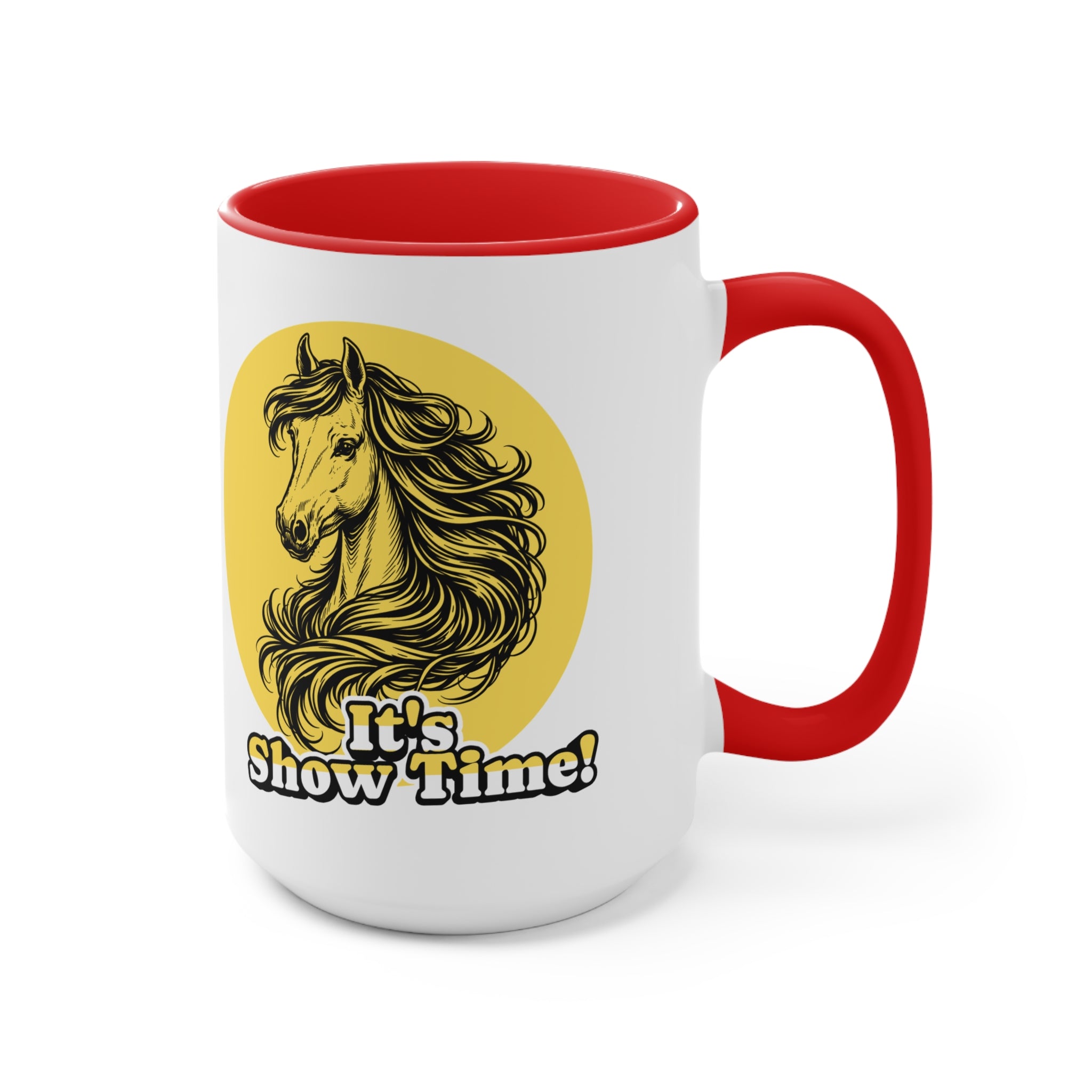 "It's Show Time!" Equestrian Themed Mug