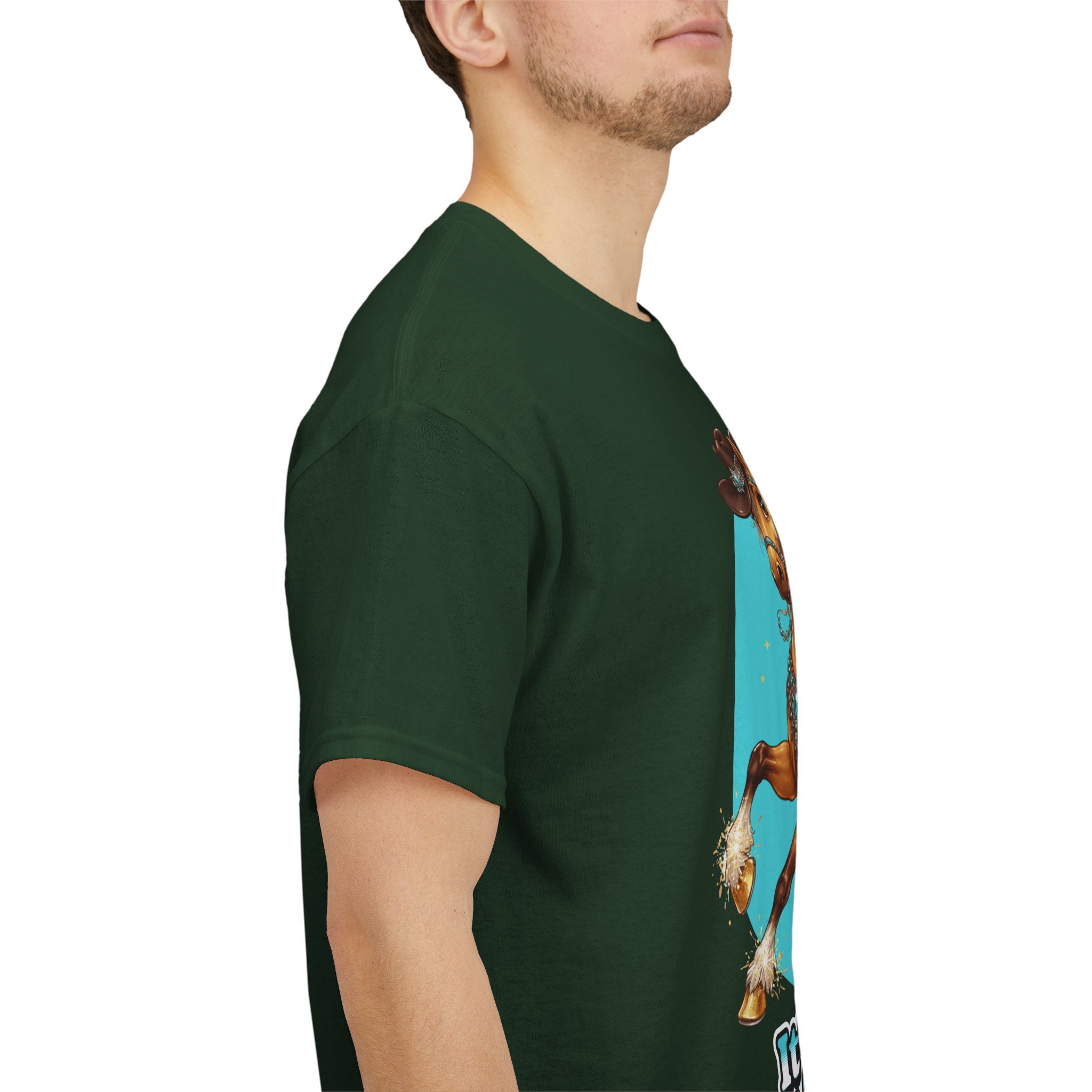 "It's Show Time!" Equestrian T-Shirt | Large Logo Horse Fun Graphic Tee