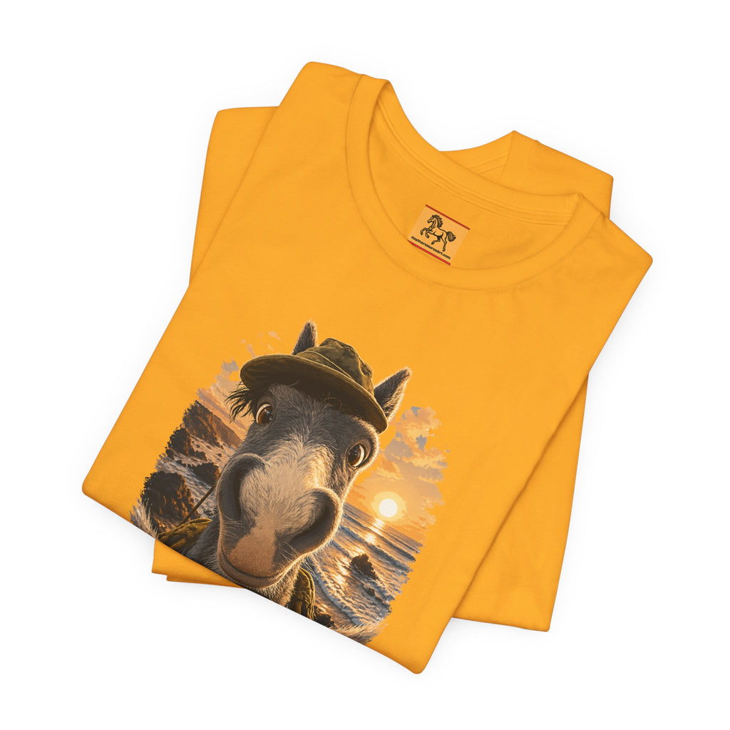 Beach Day Horse T-Shirt | "Hay There, Beach Day" Funny Graphic Tee