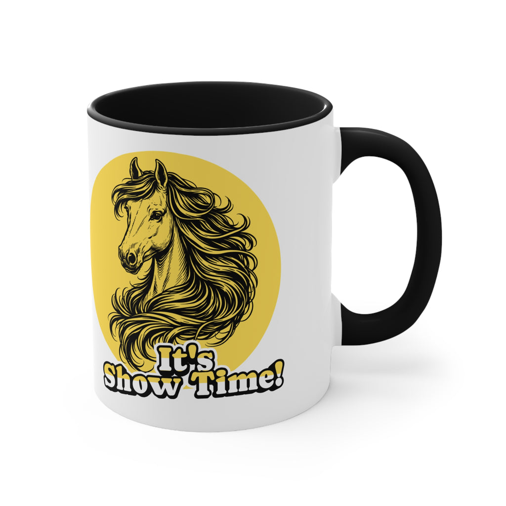 "It's Show Time!" Equestrian Themed Mug