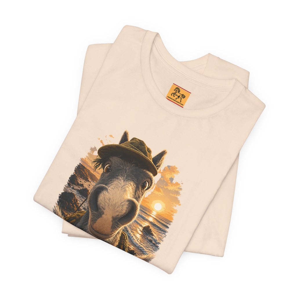 Beach Day Horse T-Shirt | "Hay There, Beach Day" Funny Graphic Tee