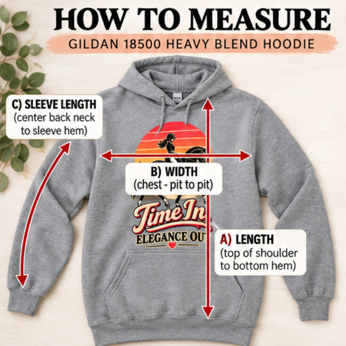 Time In, Elegance Out Retro Sunset Dressage Hoodie Vintage Equestrian Sweatshirt Gift