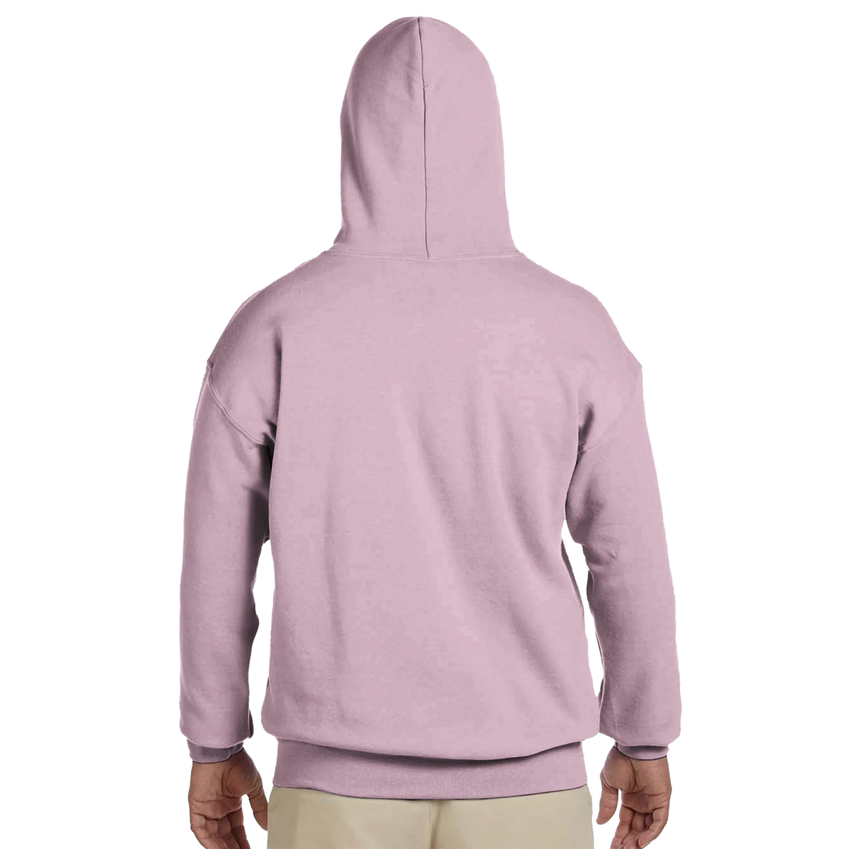 Light pink Time In, Elegance Out grunge dressage hoodie by Hay There Horse Art, view 15